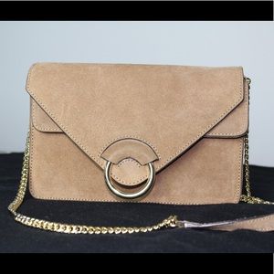 Banana Republic Suede Crossbody Bag